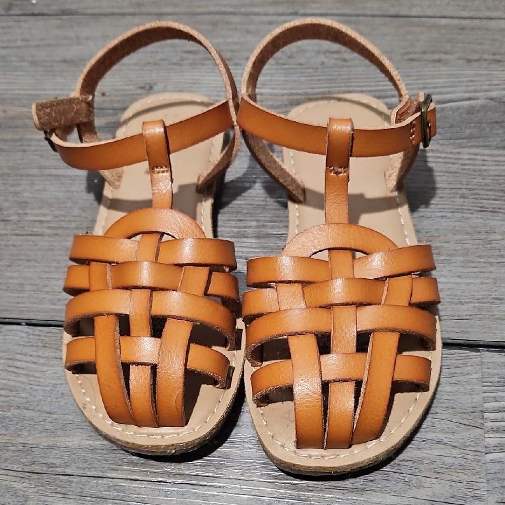 Toddler Huarache Style Closed Toe Sandal - Size 10